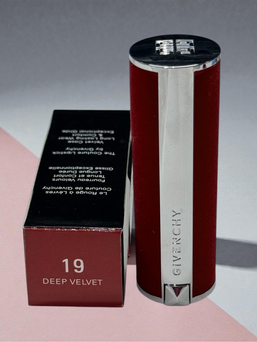 Givenchy Le Rouge Deep Velvet Matte Lipstick #19 Rouge Santal Rare Velvet Case - Picture 6 of 6